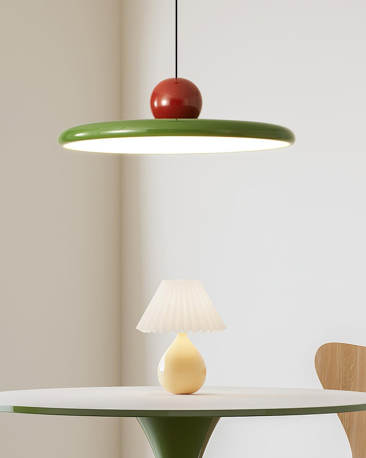 Round LED Pendant Light Fixture