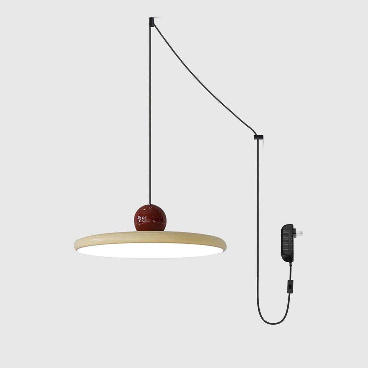 Round LED Pendant Light Fixture