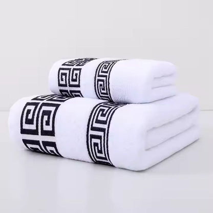 Soft Absorbent Home Cotton Towel Set 2pc - Cofik