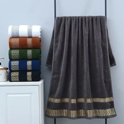 Soft Absorbent Home Cotton Towel Set 2pc
