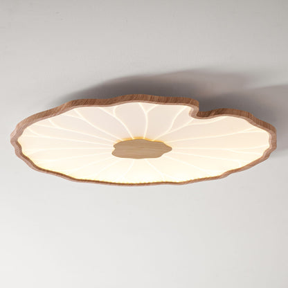 Natural Wood Round Ceiling Light Fixtures