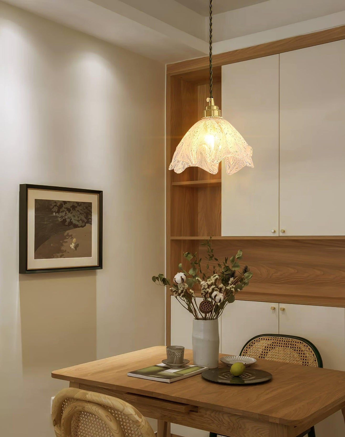 Delicate Glass Mini Pendant Lamp