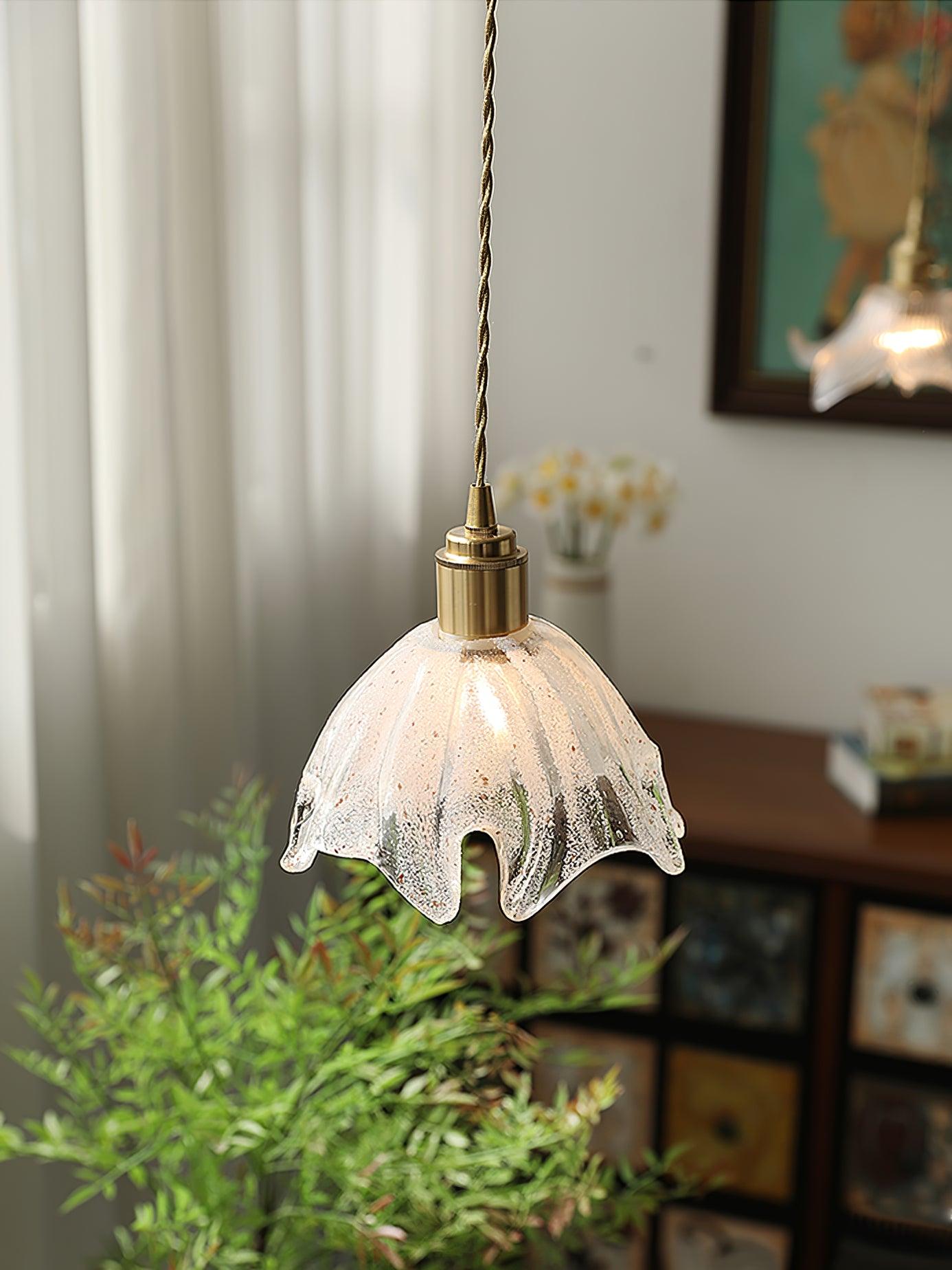 Delicate Glass Mini Pendant Lamp