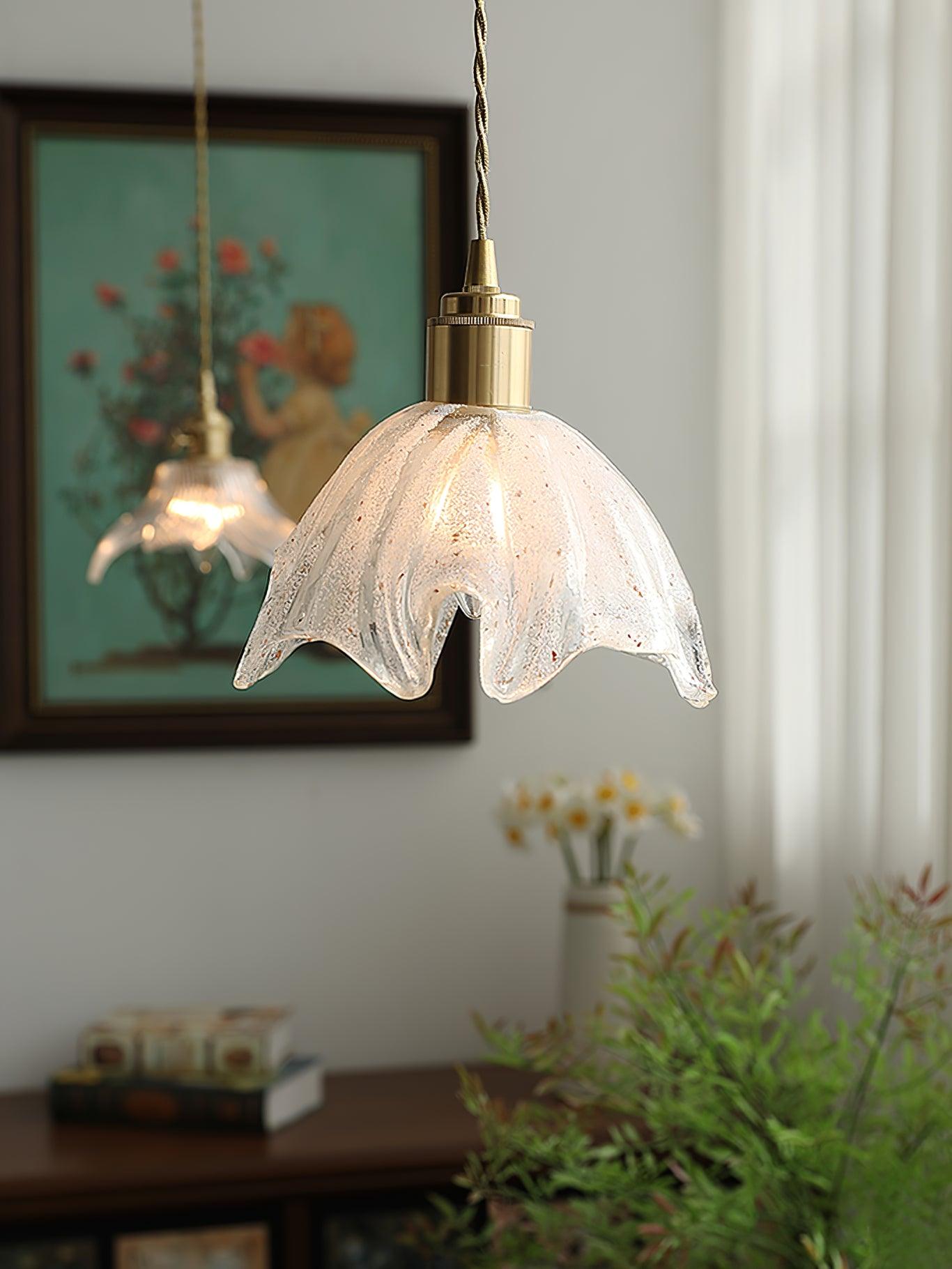 Delicate Glass Mini Pendant Lamp