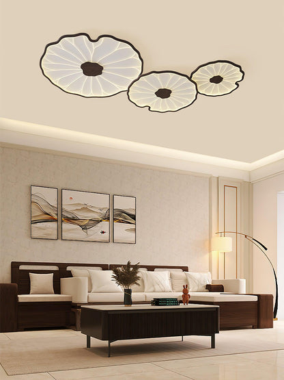 Natural Wood Round Ceiling Light Fixtures