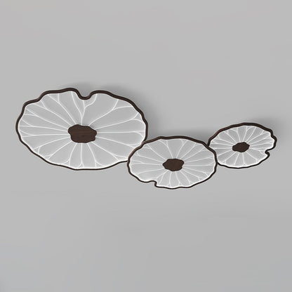 Natural Wood Round Ceiling Light Fixtures