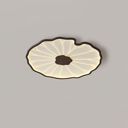 Natural Wood Round Ceiling Light Fixtures