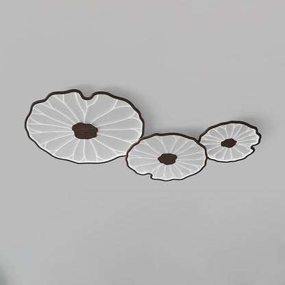 Natural Wood Round Ceiling Light Fixtures
