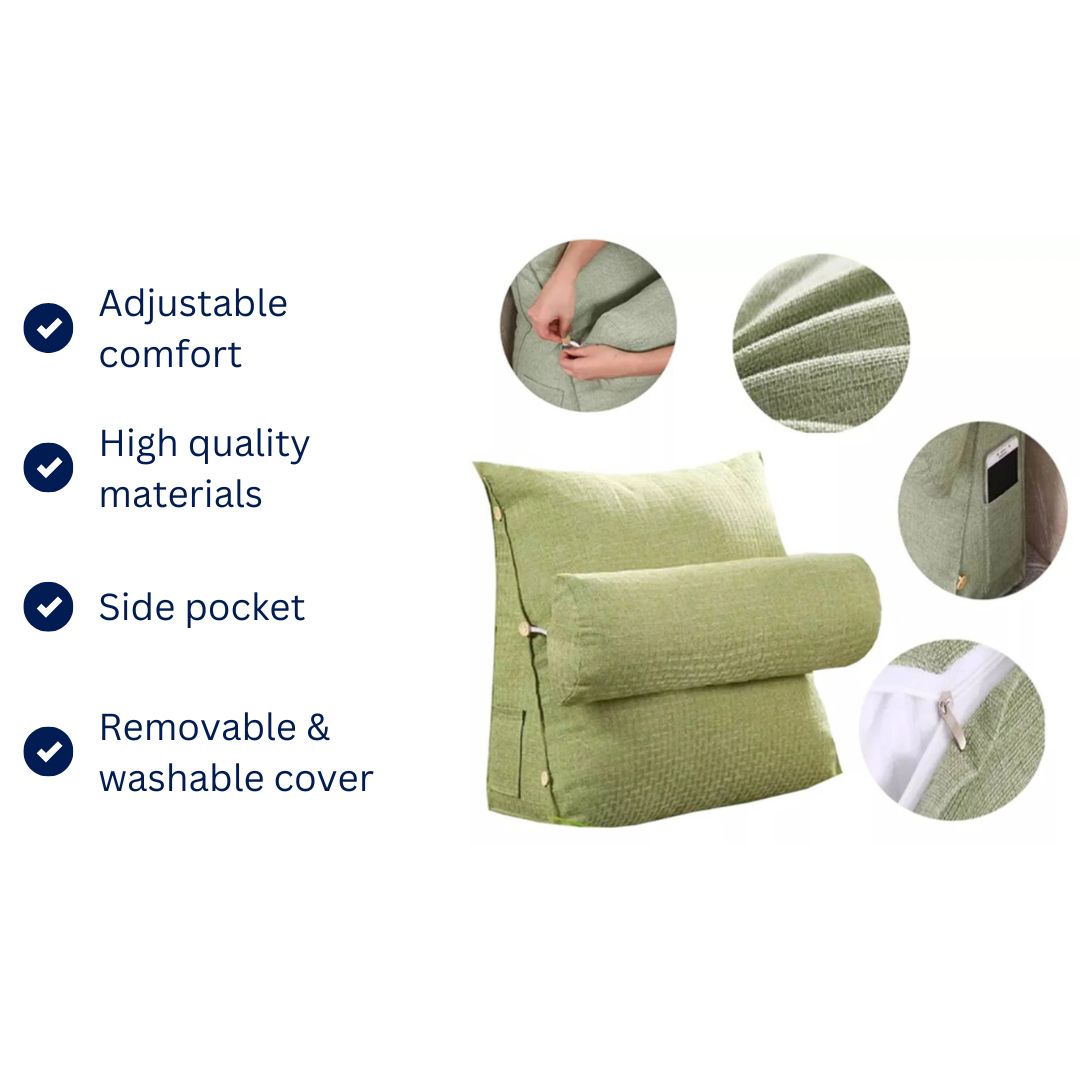 Soft Support Back Pillow for Bed and Couch