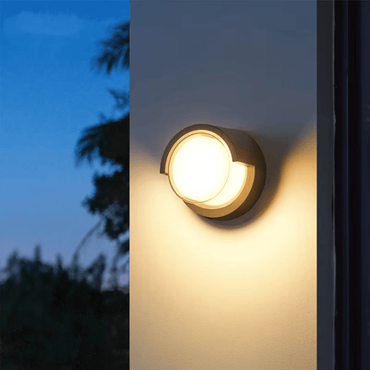 Stylish Outdoor LED Wall Lamp with Motion Detector