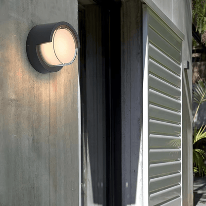 Stylish Outdoor LED Wall Lamp with Motion Detector