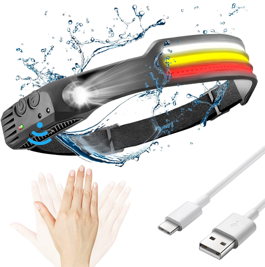 Bright Waterproof Rechargeable LED Headlight - Cofik