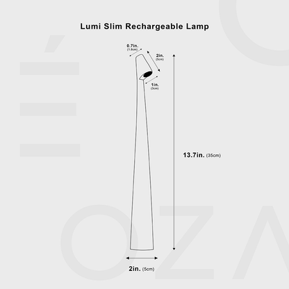 Slim Rechargeable LED Desk Lamp