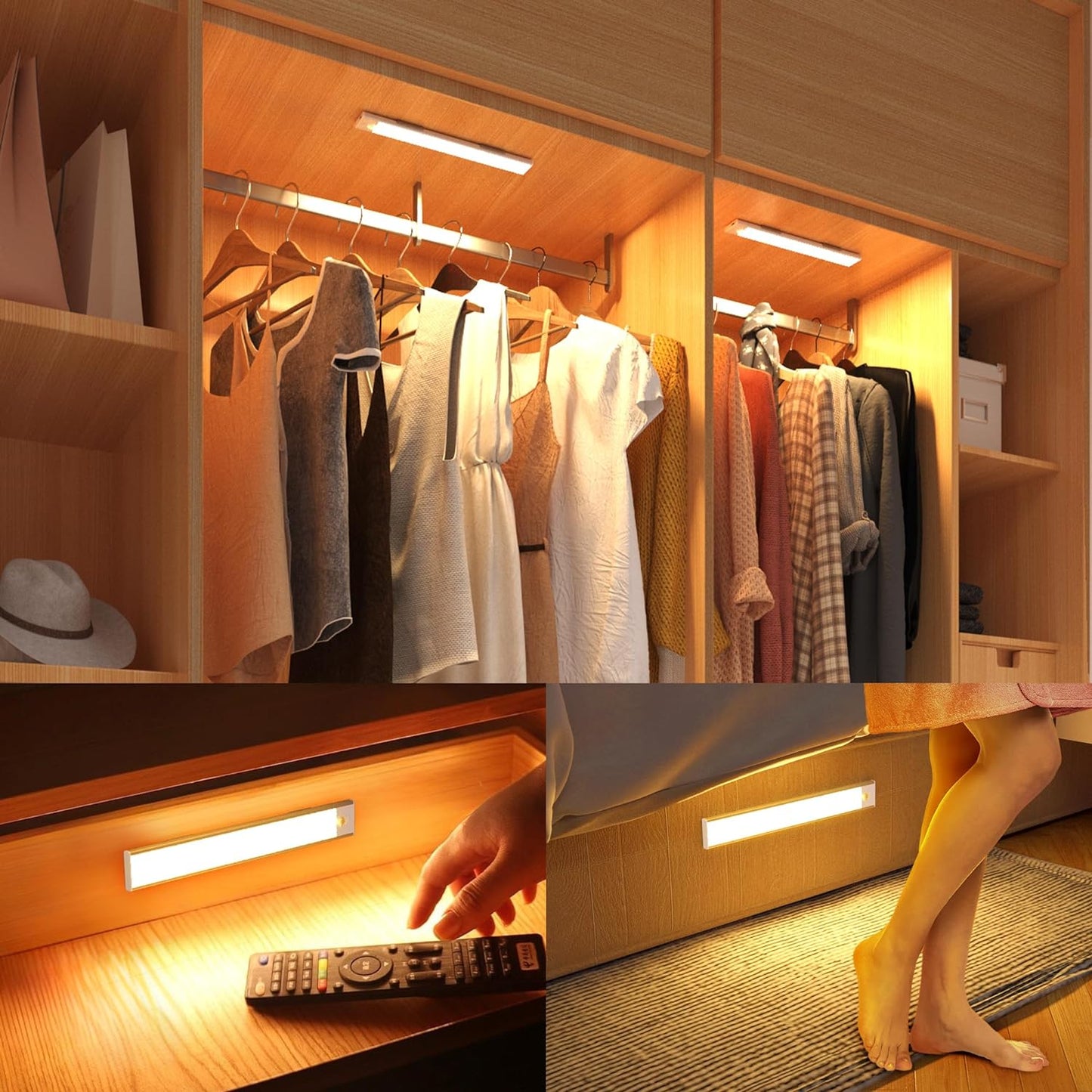 Smart LED Table Lamp with Motion Sensor