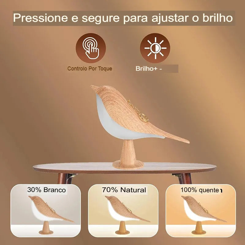 Stylish Desk Bird Lamp - Zion