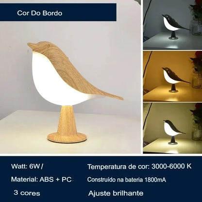 Stylish Desk Bird Lamp - Zion