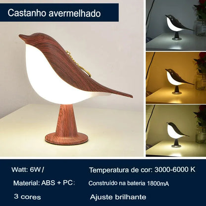 Stylish Desk Bird Lamp - Zion