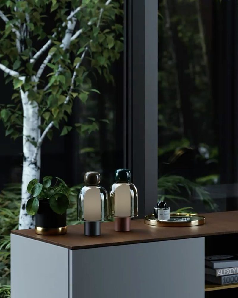 Compact Bright Travel Table Lamp