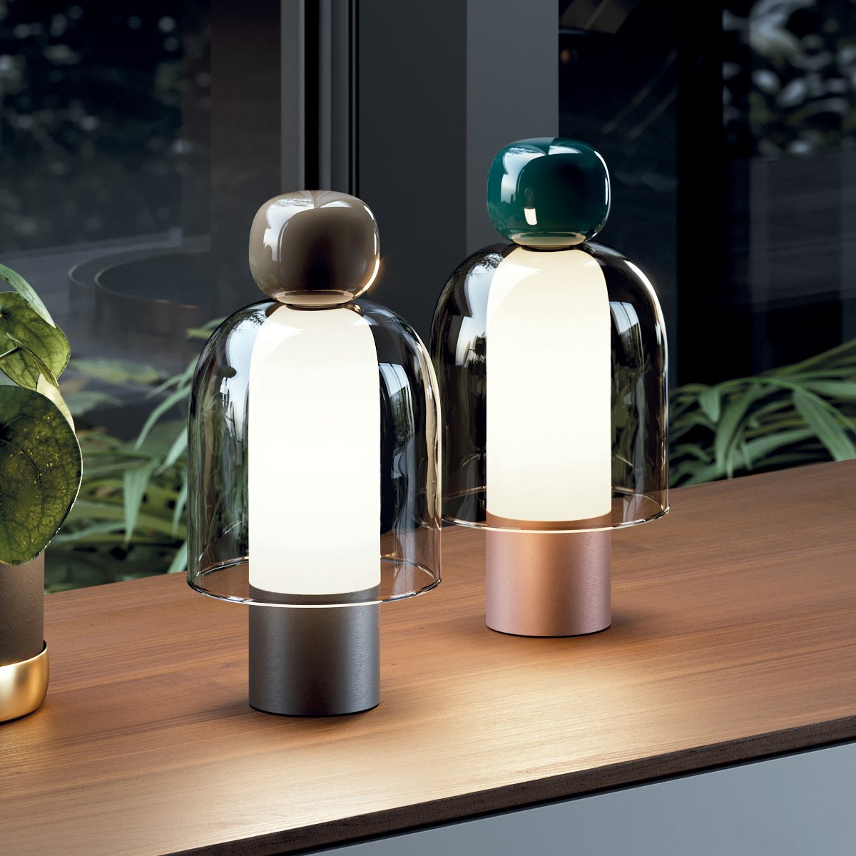 Compact Bright Travel Table Lamp