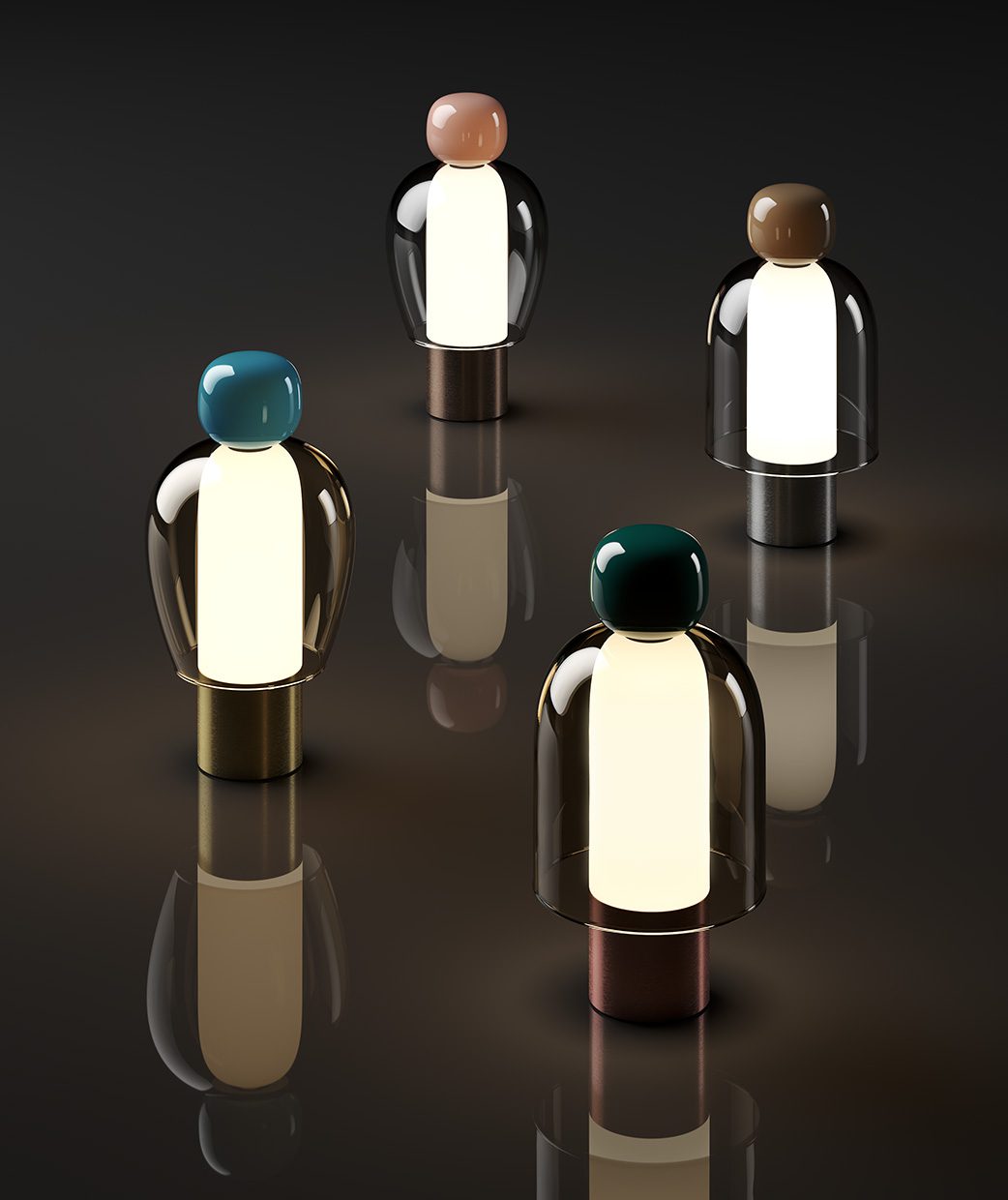 Compact Bright Travel Table Lamp