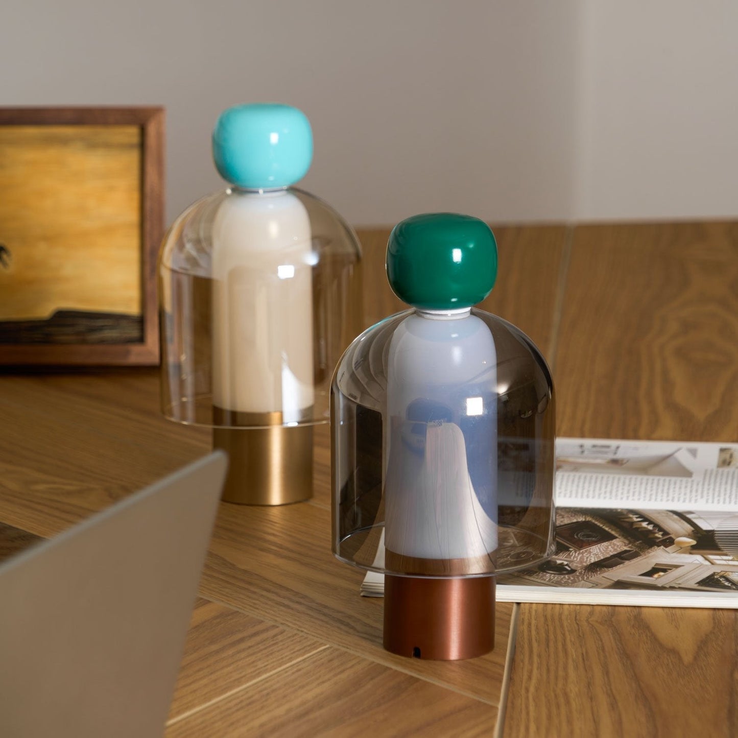 Compact Bright Travel Table Lamp