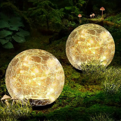 Solar Powered Garden Ball Light Modern Style - Cofik