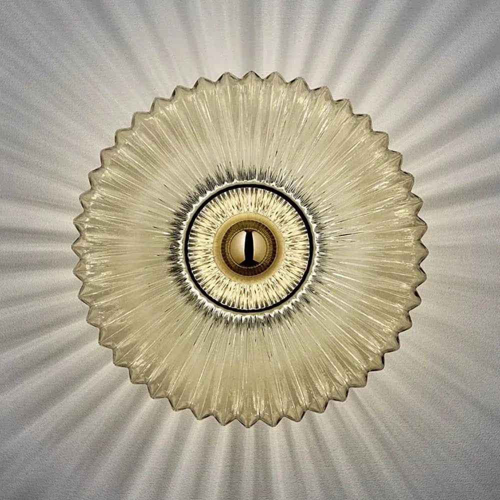 Modern Glass Metal Wall Lamp Fixture