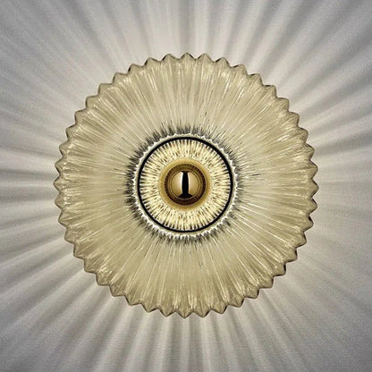 Modern Glass Metal Wall Lamp Fixture
