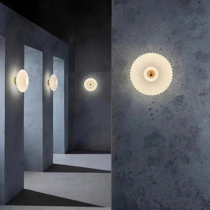 Modern Glass Metal Wall Lamp Fixture