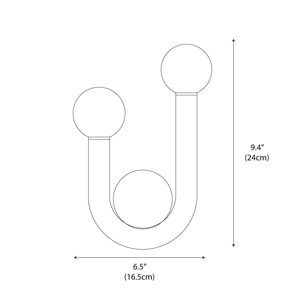 Curved Modern Wall Light