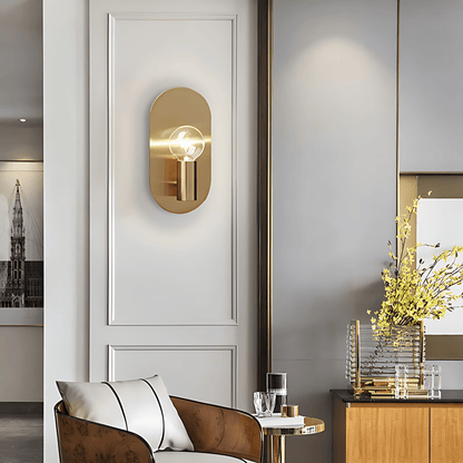Simple Modern Oval Wall Lamp - Cofik
