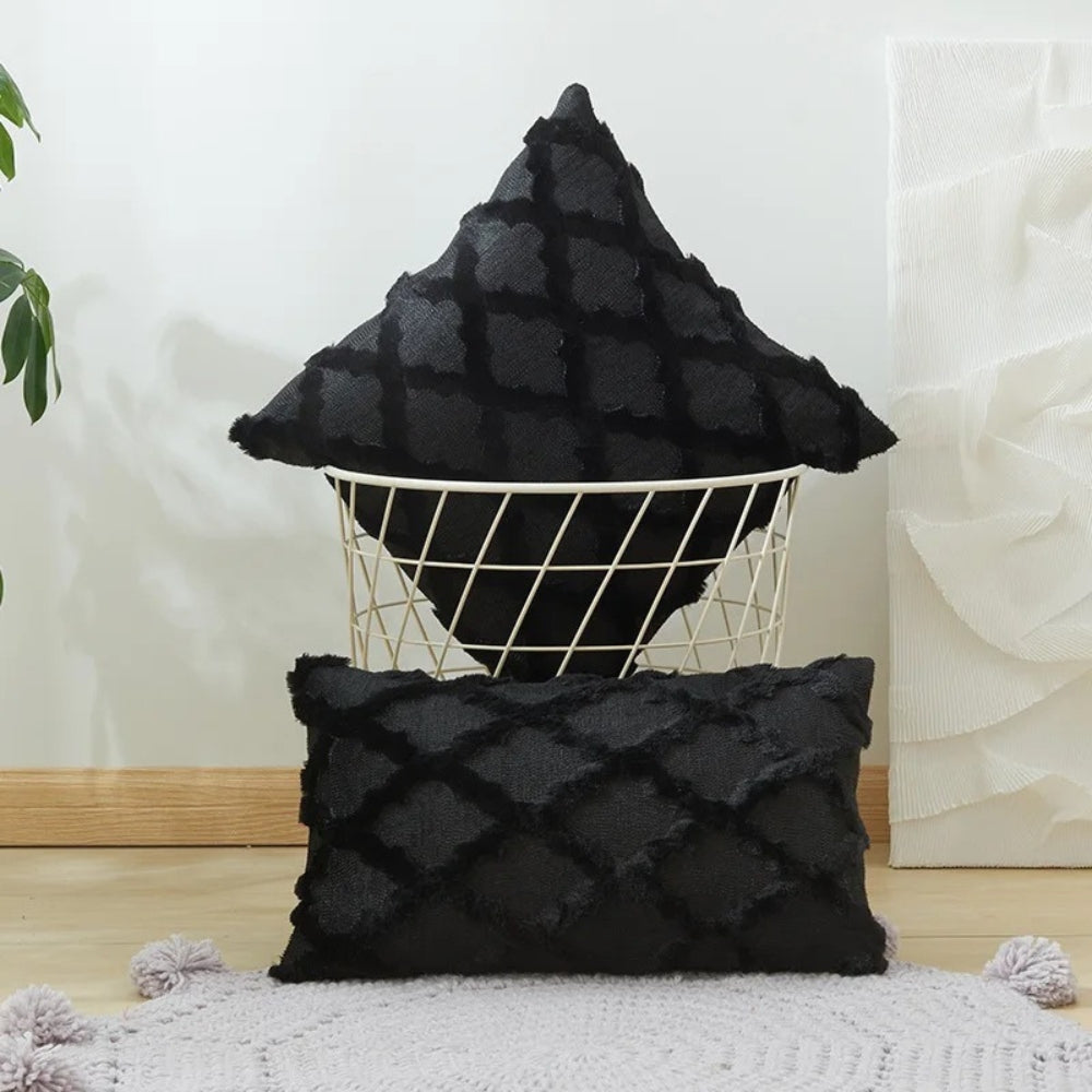 Luxurious Velvet Pillow Covers - Plush Geometric Home Decor - Cofik