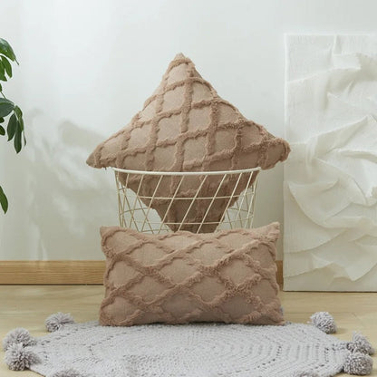 Luxurious Velvet Pillow Covers - Plush Geometric Home Decor