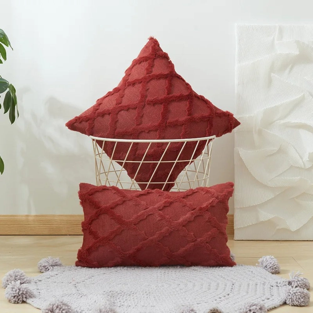 Luxurious Velvet Pillow Covers - Plush Geometric Home Decor
