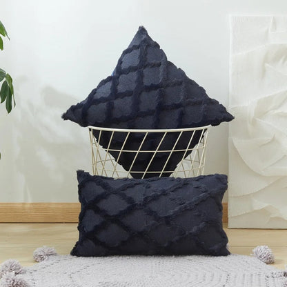 Luxurious Velvet Pillow Covers - Plush Geometric Home Decor