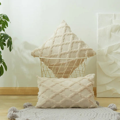 Luxurious Velvet Pillow Covers - Plush Geometric Home Decor