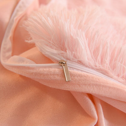 Soft Brushed Duvet Cover with Zip and Tight Fit