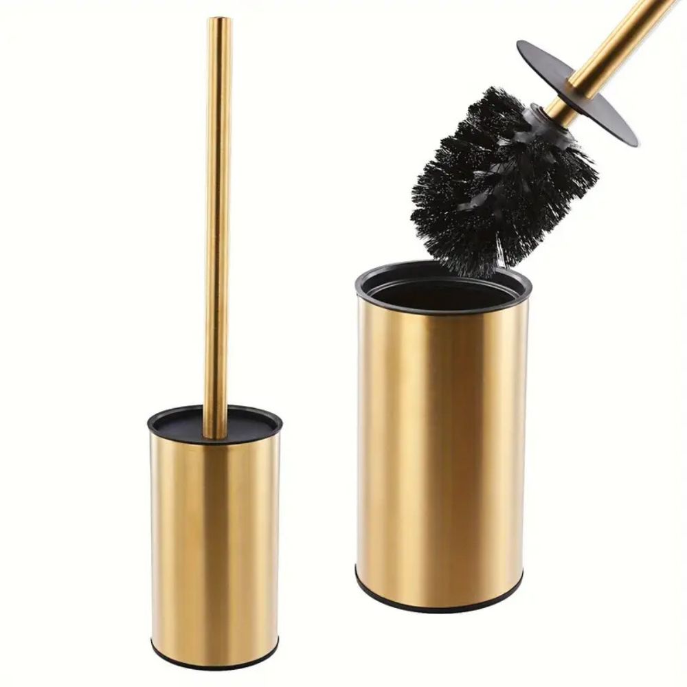 Hygienic Bathroom Toilet Brush Holder Set