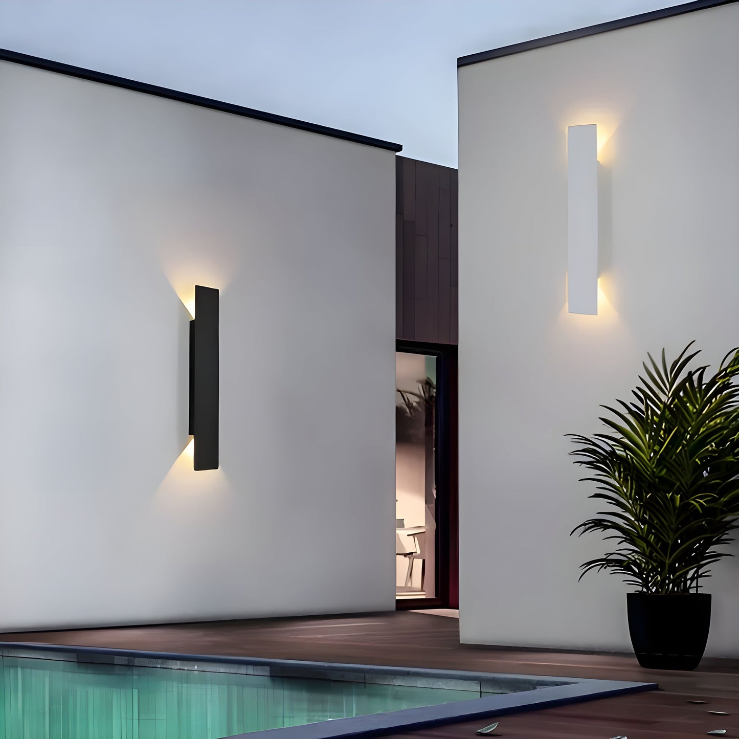 Outdoor LED Wall Light Fixture - Cofik