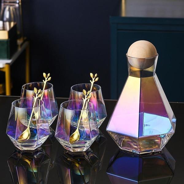 Elegant Crystal Jug and Glassware Set