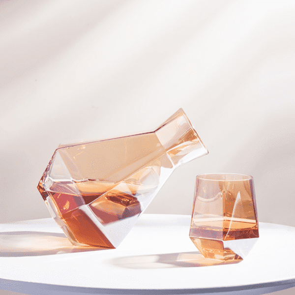 Elegant Crystal Jug and Glassware Set