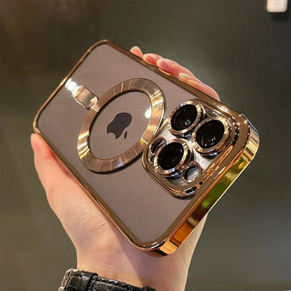 Transparent Slim Magnetic iPhone Phone Case