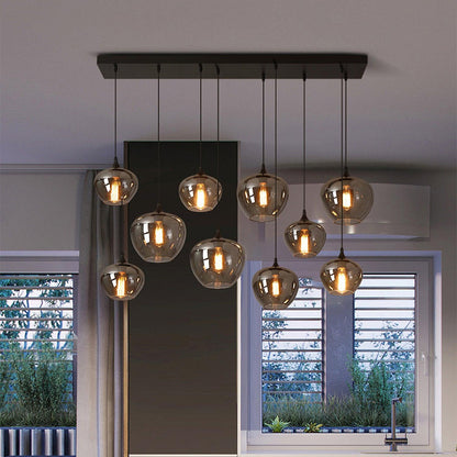 Elegant Glass Pendant Ceiling Light Fixture