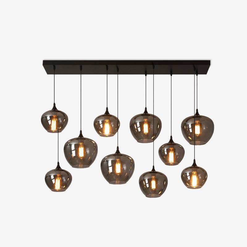 Elegant Glass Pendant Ceiling Light Fixture