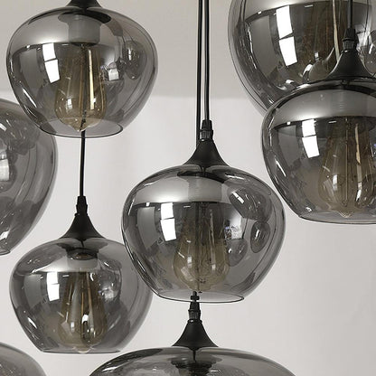 Elegant Glass Pendant Ceiling Light Fixture