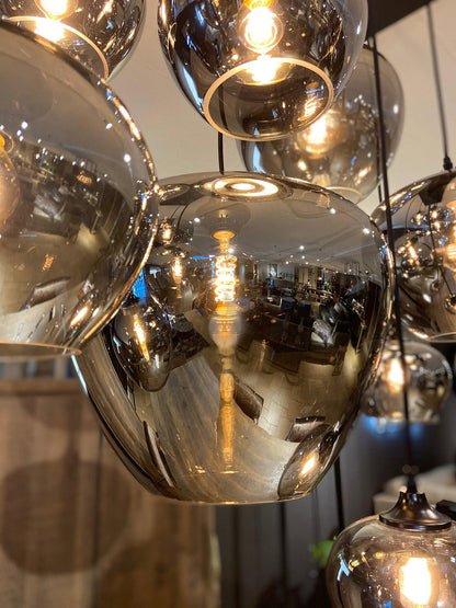 Elegant Glass Pendant Ceiling Light Fixture