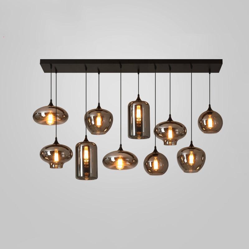 Elegant Glass Pendant Ceiling Light Fixture