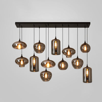 Elegant Glass Pendant Ceiling Light Fixture
