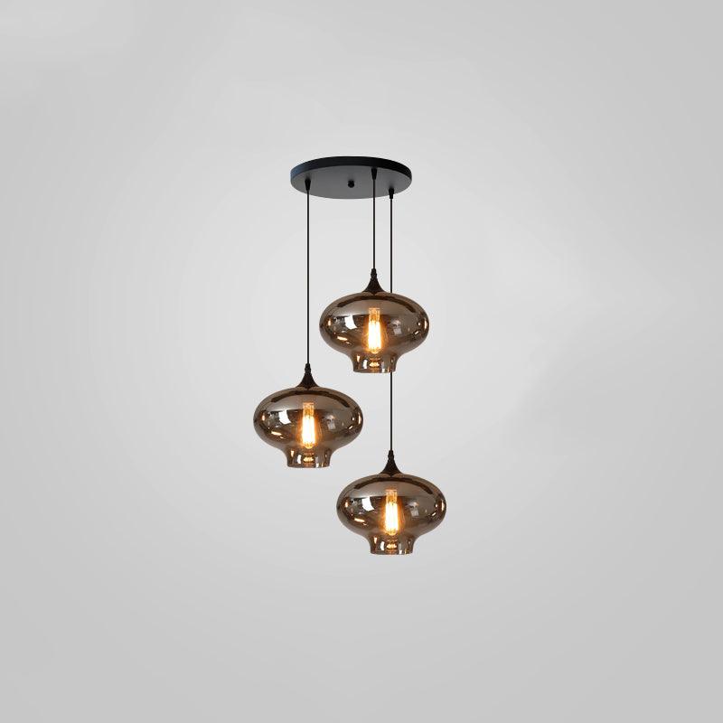 Elegant Glass Pendant Ceiling Light Fixture