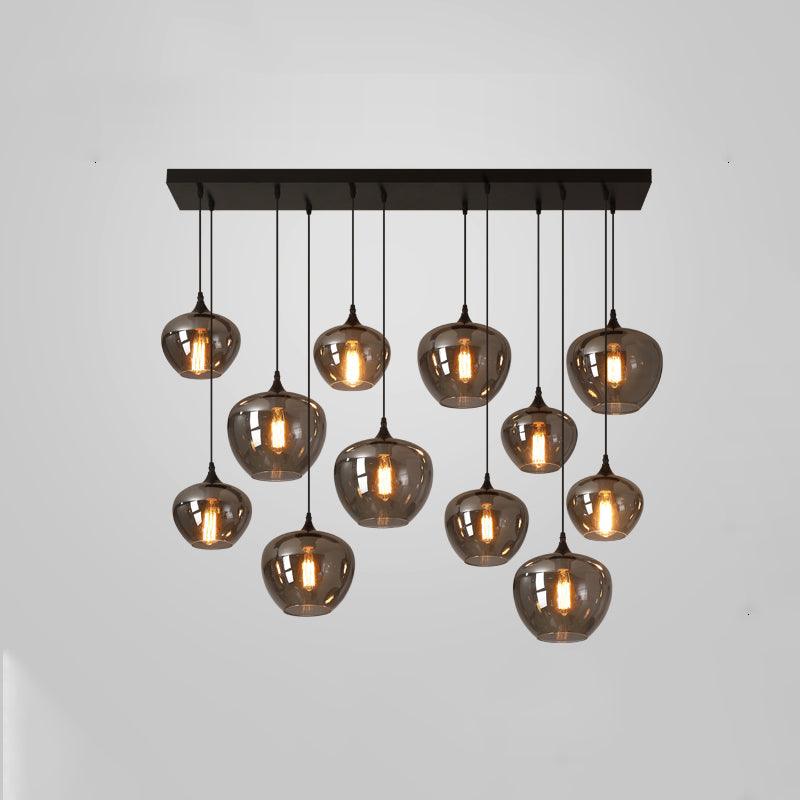 Elegant Glass Pendant Ceiling Light Fixture